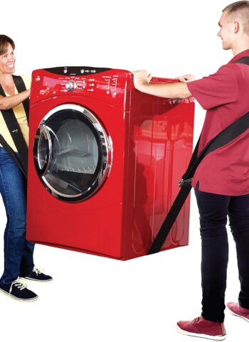 Shoulder Dolly Moving Straps - Lifting Strap for 2 Movers - Move, Lift, Carry, And Secure Furniture, Appliances, Heavy, Bulky Objects Safely, Efficiently, More Easily Like The Pros - LD1000