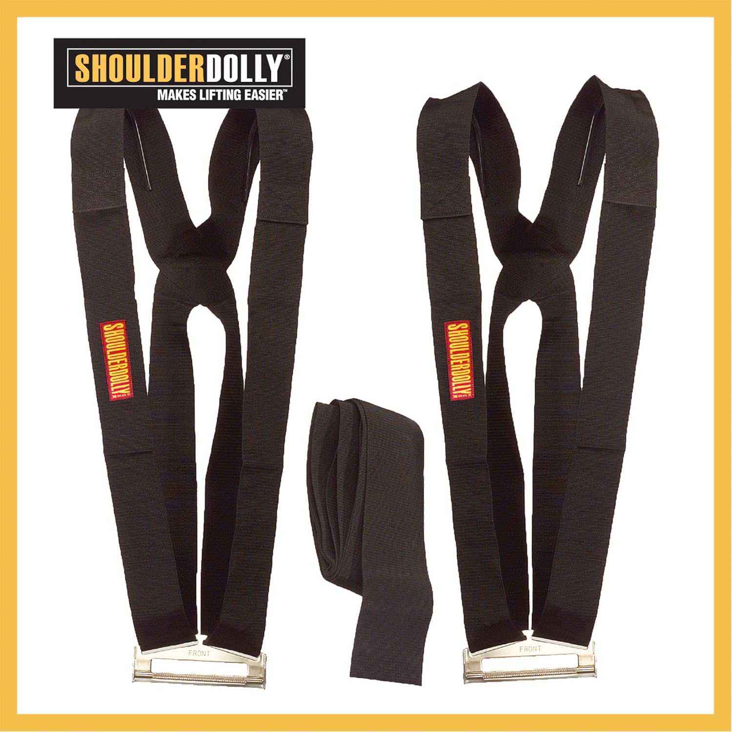 Shoulder Dolly Moving Straps - Lifting Strap for 2 Movers - Move, Lift, Carry, And Secure Furniture, Appliances, Heavy, Bulky Objects Safely, Efficiently, More Easily Like The Pros - LD1000 - Image 6