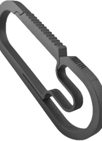 MØTH | Baxter Titanium Carabiner Keychain – Ultralight for Everyday Carry, Hiking & Backpacking – Multi-Purpose, Durable Survival Gear & Camping Essentials