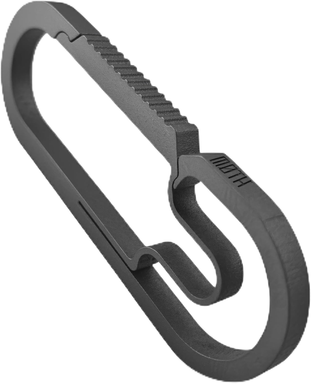 MØTH | Baxter Titanium Carabiner Keychain – Ultralight for Everyday Carry, Hiking & Backpacking – Multi-Purpose, Durable Survival Gear & Camping Essentials