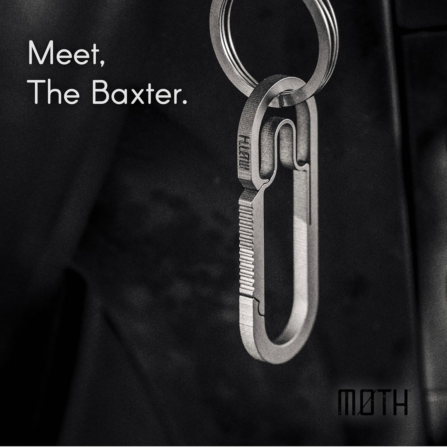 MØTH | Baxter Titanium Carabiner Keychain – Ultralight for Everyday Carry, Hiking & Backpacking – Multi-Purpose, Durable Survival Gear & Camping Essentials - Image 6
